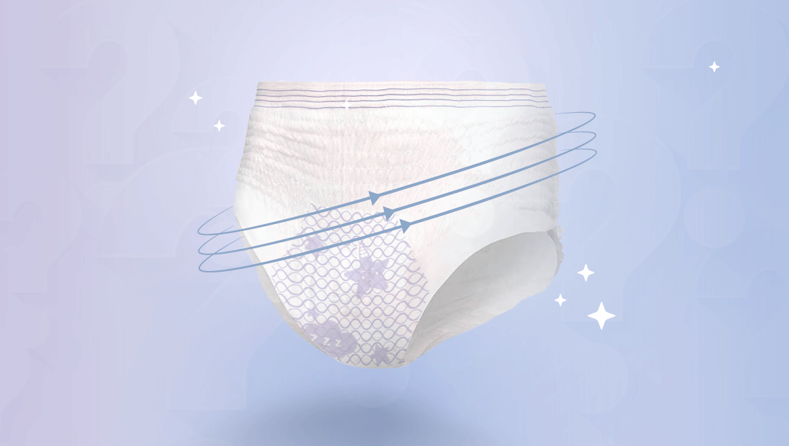 Overnight period panties